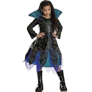 Disney Descendants 4 Kids Uliana Deluxe Halloween Costume Dress 4-6 Small